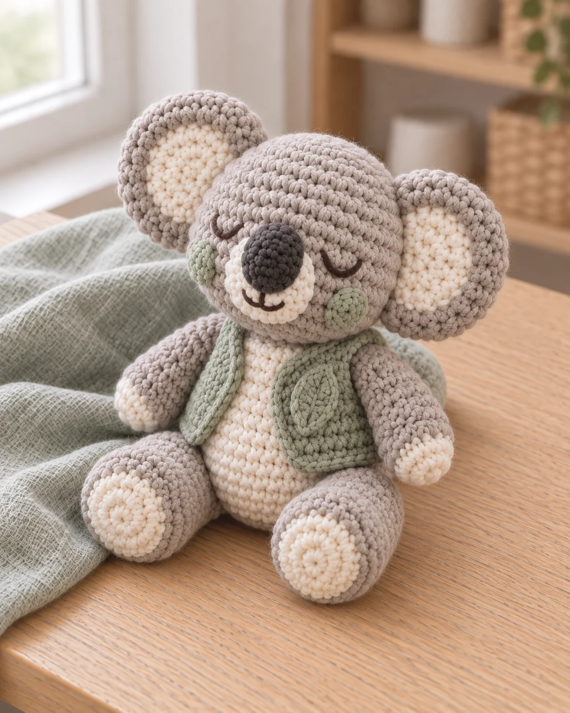 Koala crochet animal doll direction
